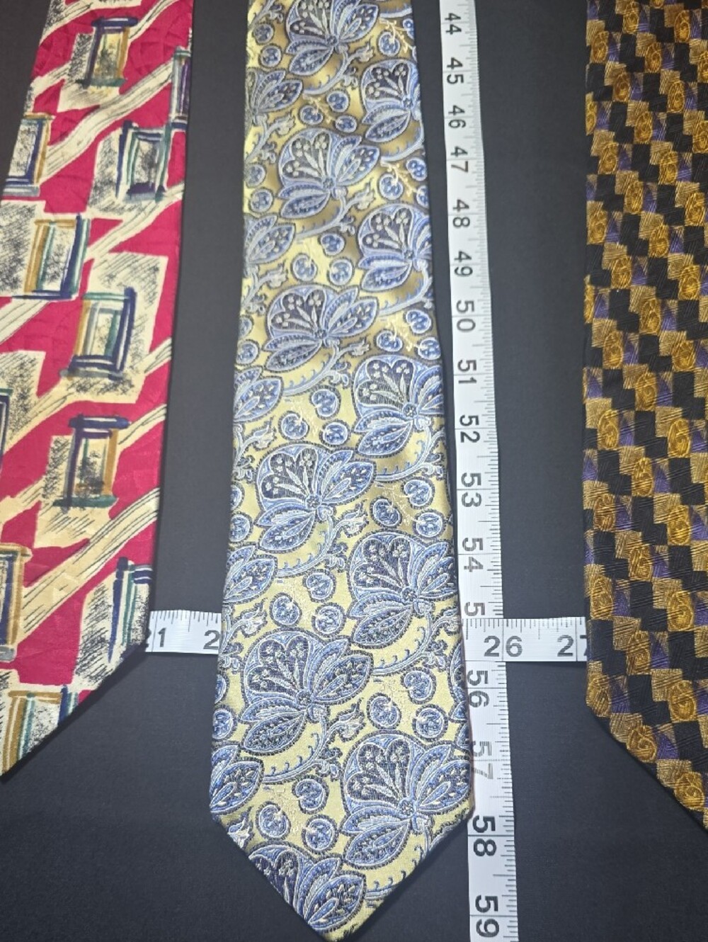 Lot of 6 Robert Talbott men’s silk ties. - Picture 6 of 16